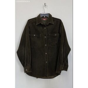 UNIONBAY VTG 90s Corduroy Jnco Style Shirt Jacket Skate Rave Grunge Mens Size L